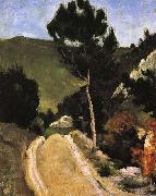 Paul Cezanne road Provence Spain oil painting artist